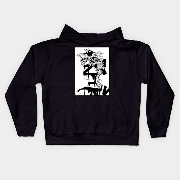 Exotic Beauty Kids Hoodie by nickcocozza